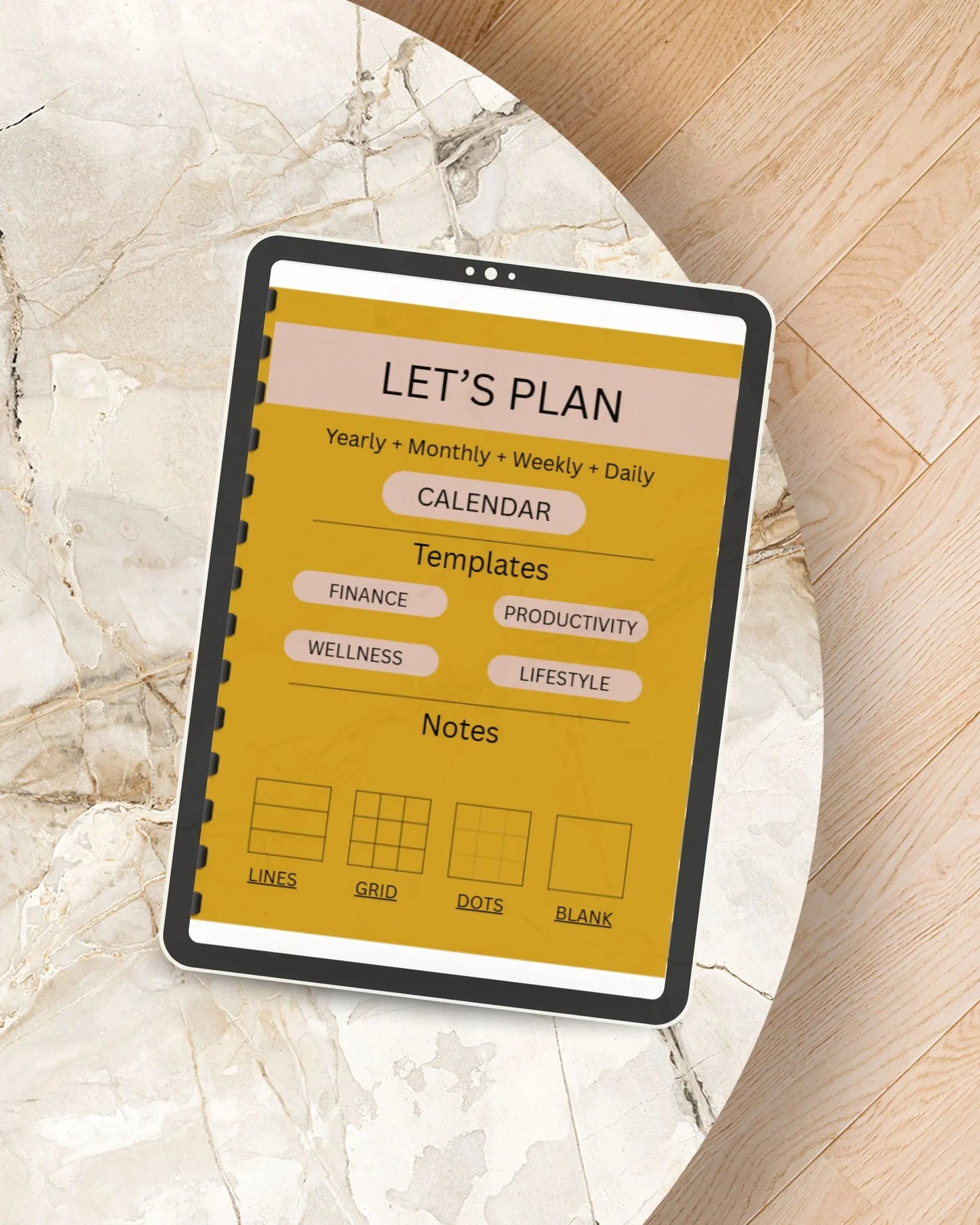LET’S PLAN – 2025 Your all-in-one undated digital planner to stay organized, focused, and stress-free — every single day of the year. Ezze Planova